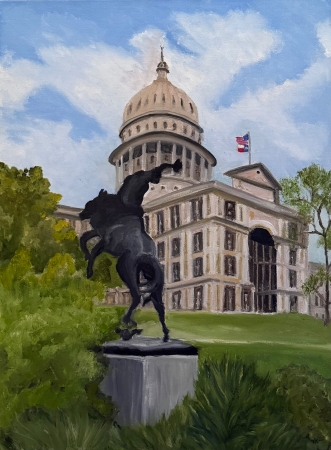 Spirit of Texas by artist Mozelle Marks
